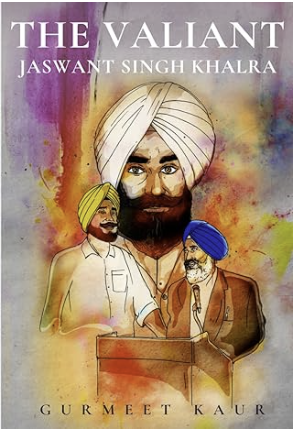 Book cover: The Valiant Jaswant Singh Khalra